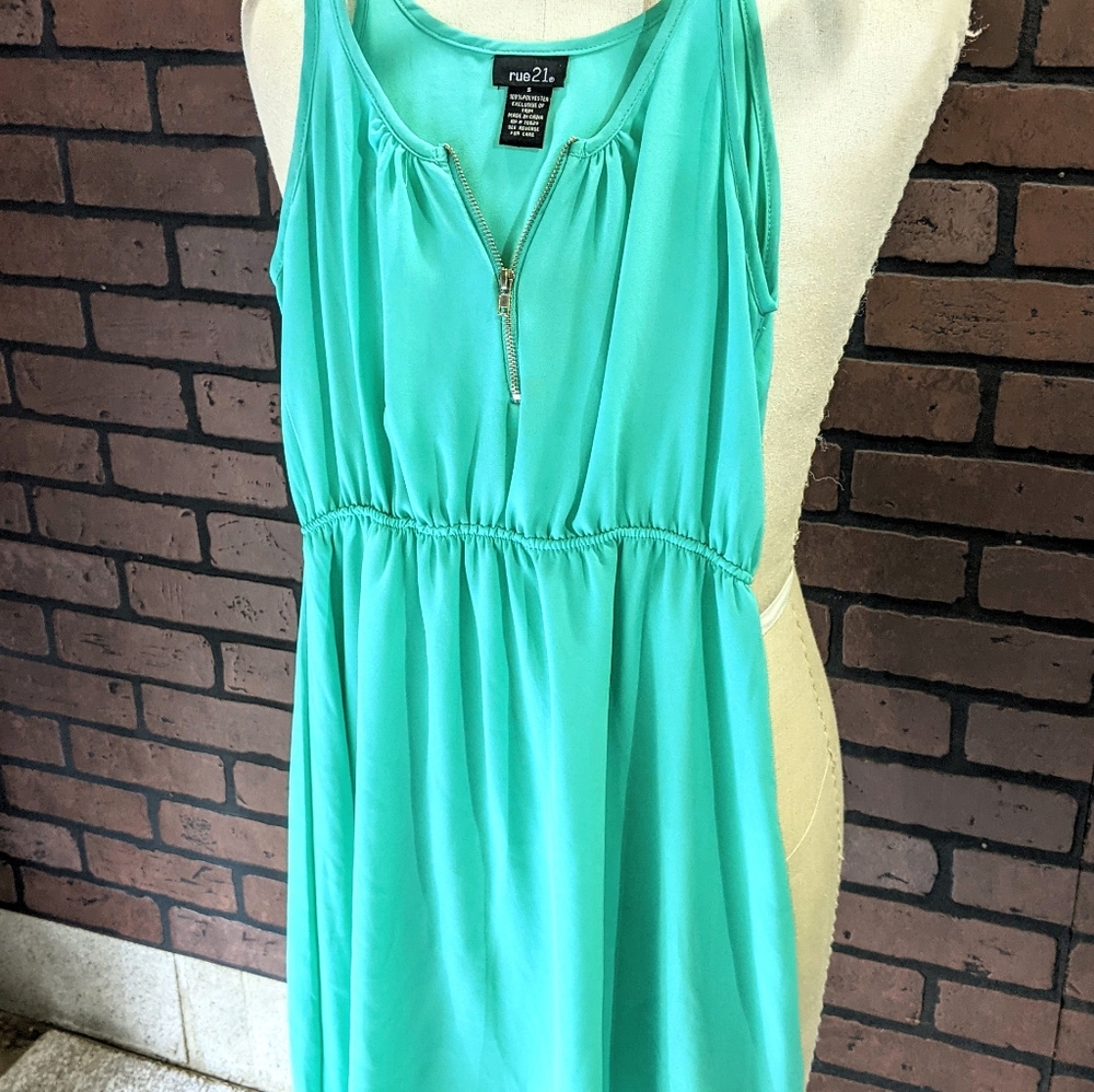 Rue 21 Teal Mini Dress